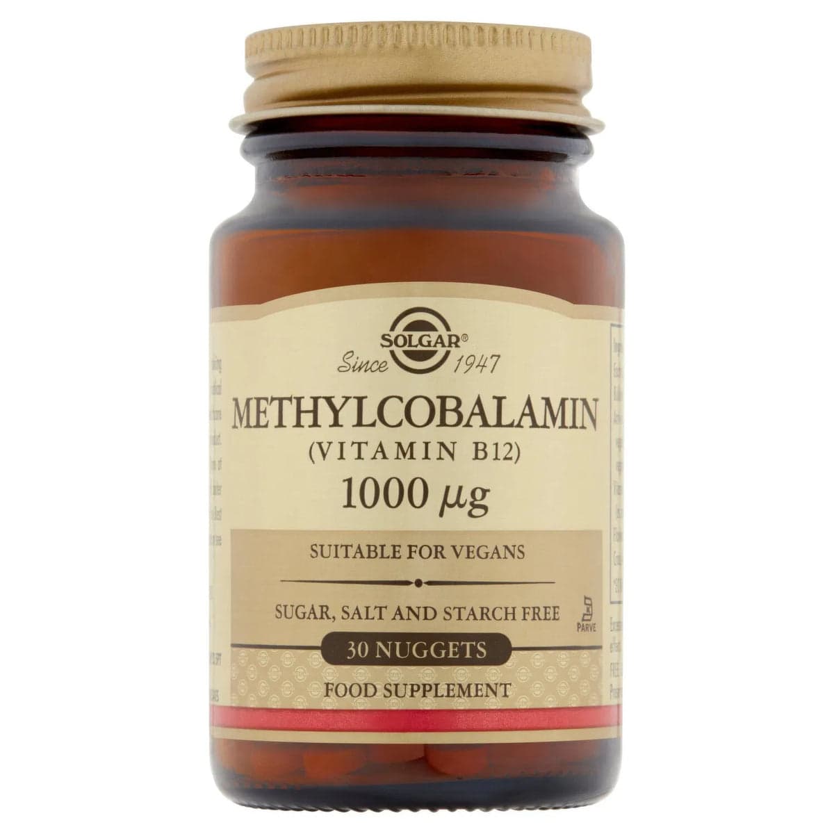 SOLGAR METHYLCOBA VITAMINE B12 CPR CROQ P/30