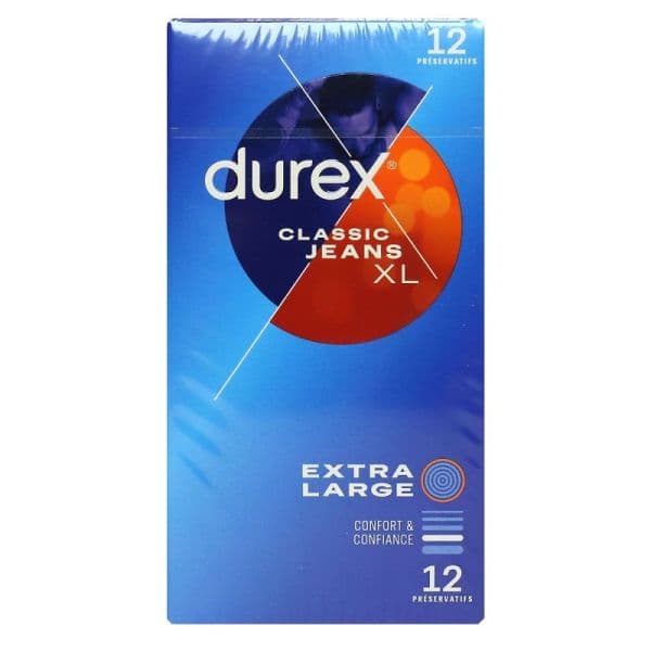 Reckitt Benckiser DUREX CLASS JEANS PRESERV AV RES XL B/12