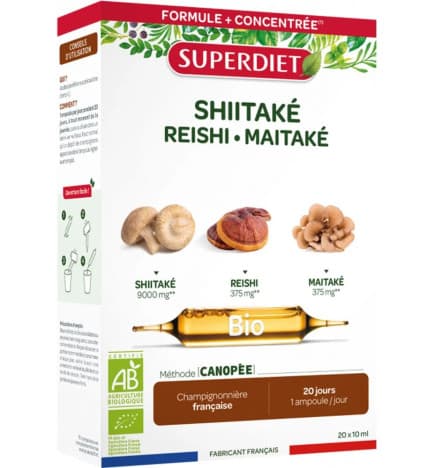 SUPERDIET SHIITAKE+ BIO S BUV 20A/15ML