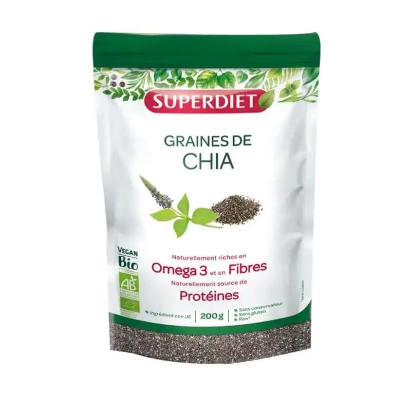 Super Diet SUPERDIET GRAINE CHIA BIO P/200G