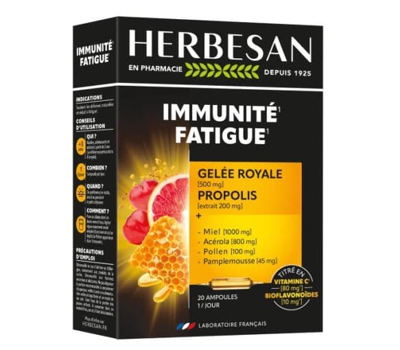 HERBESAN MIEL GELE ROY PROPO S BUV 20A/15ML