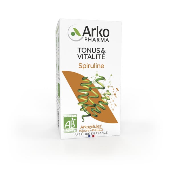Arkopharma ARKOGELULES SPIRULINE BIO GEL FL/45