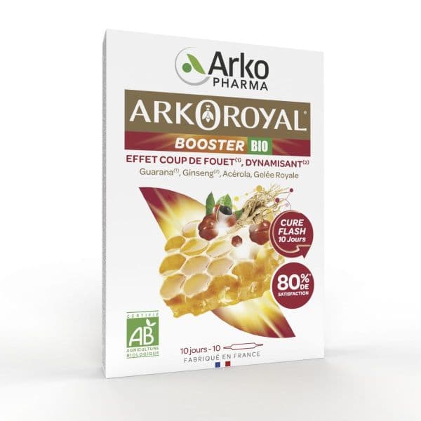 Arkopharma ARKOROYAL BOOSTER 10 AMPOULES 10ML