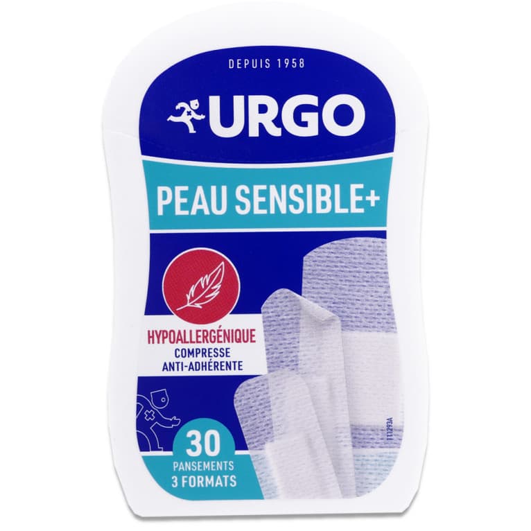 URGO PANS PEAU SENSIBLE + B/30