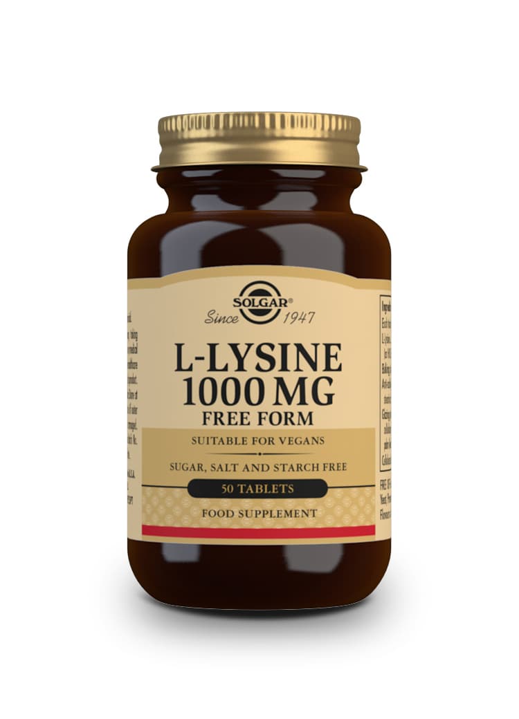 SOLGAR L-LYSINE TABL P/50