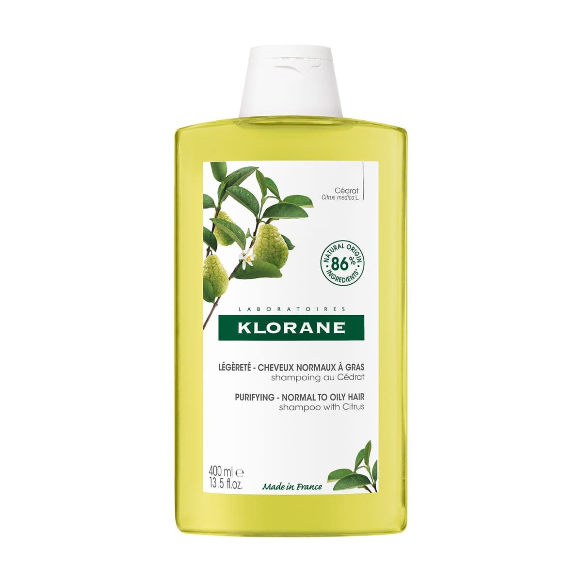 Klorane KLORANE CAPILL SHAMP CEDRAT FL/400ML