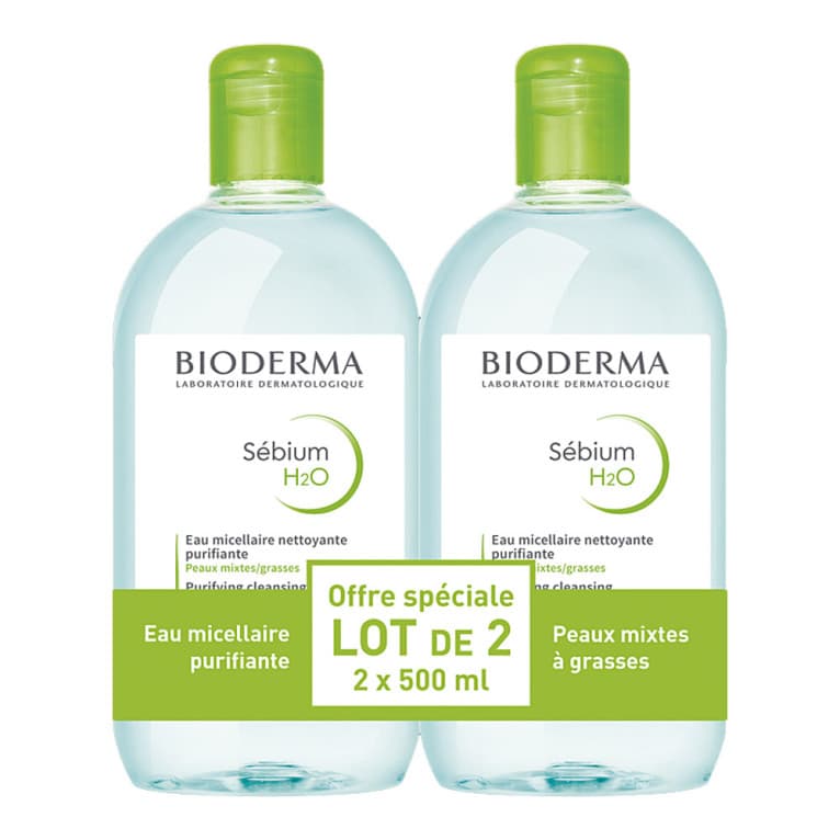Naos Bioderma SEBIUM H2O EAU MICELL SS SAV NETT PG 2/500ML