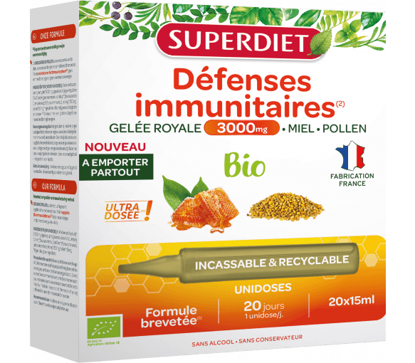 Super Diet SUPERDIET GELEE ROY 3000MG S BUV 20UNID/15ML