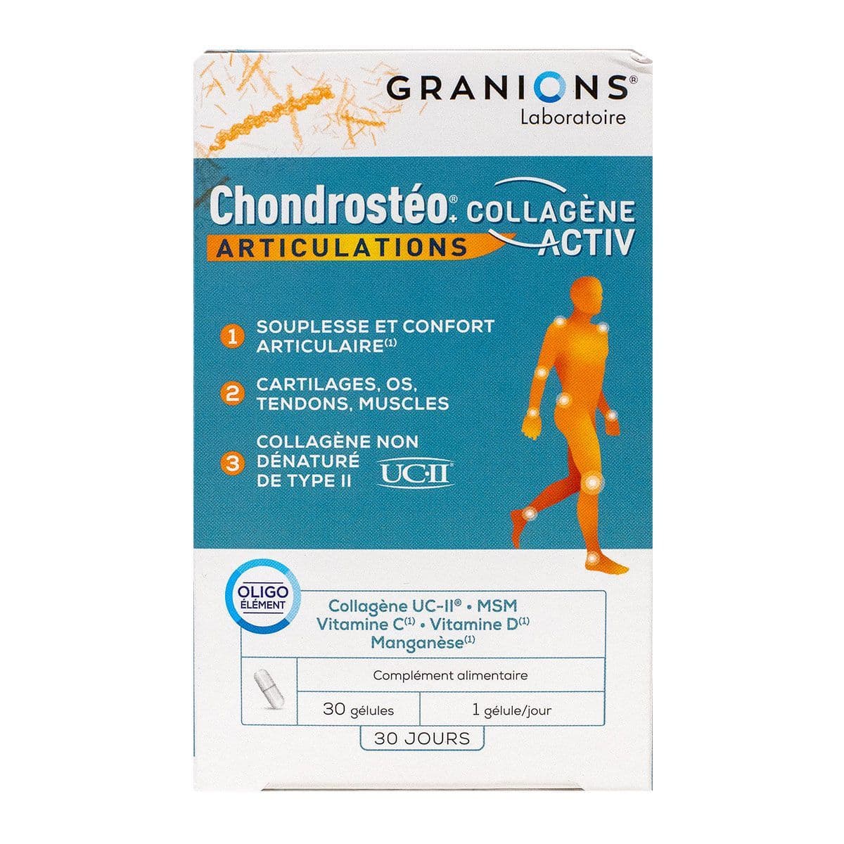 CHONDROSTEO COLLAGENE ACTIF GEL B/30