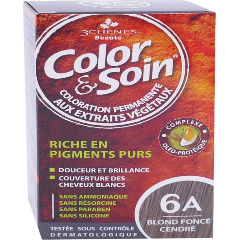 COLOR&SOIN KIT COLORATION PERM 6A BLD FONC CD