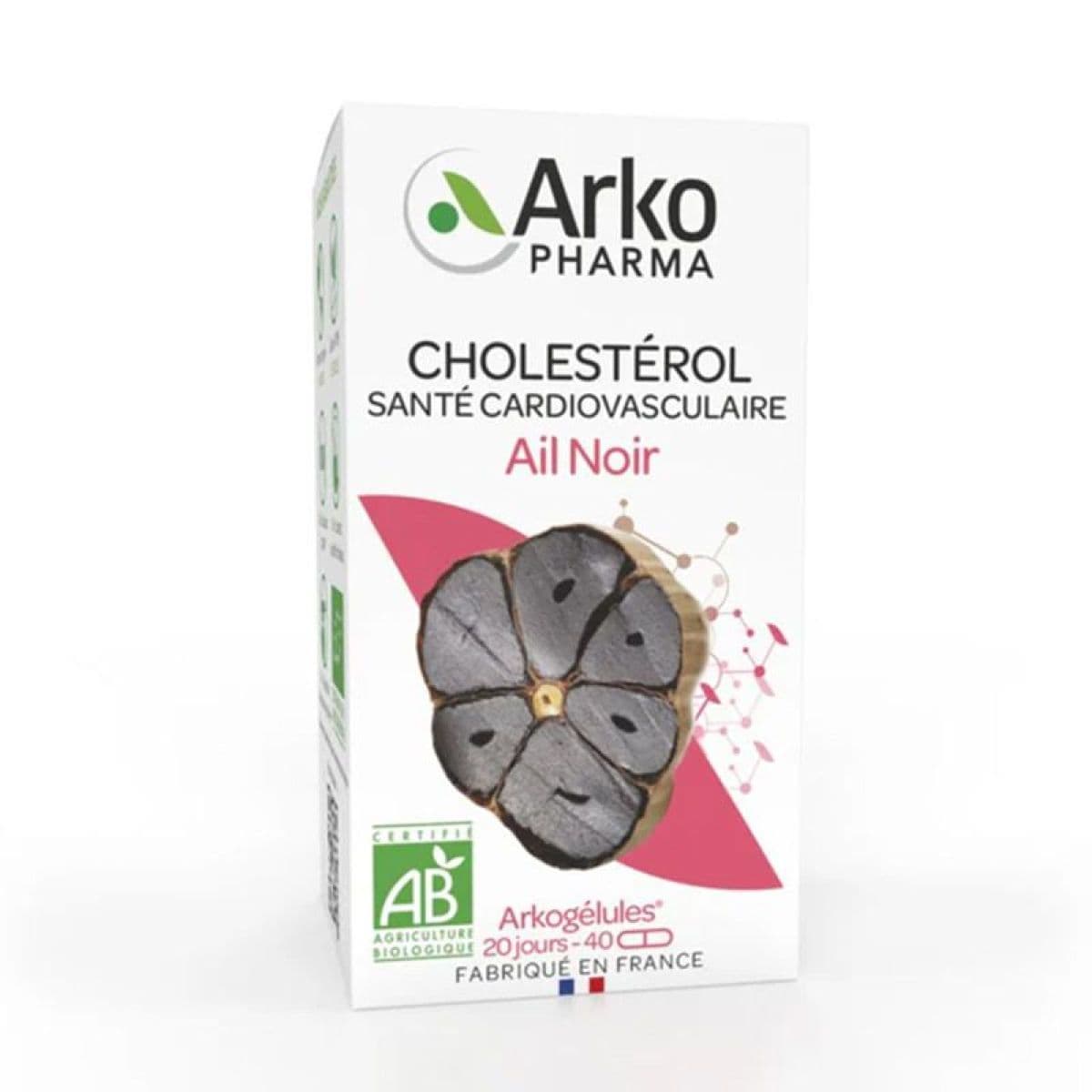 Arkopharma ARKOGELULES AIL NOIR BIO GEL FL/40