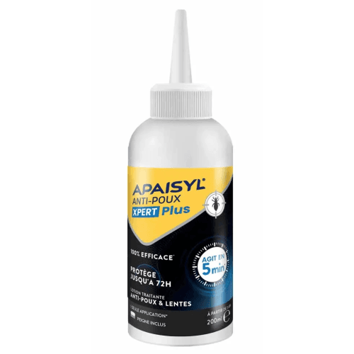 APAISYL ANTI-POUX XPERT + LOT FL/200ML