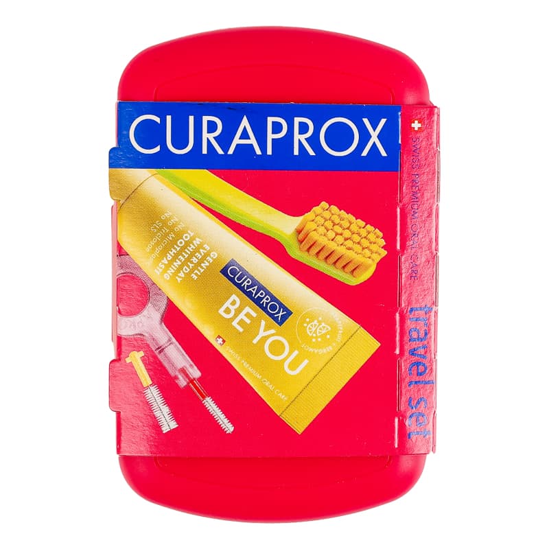 CURAPROX TRAVEL SET MAGENTA