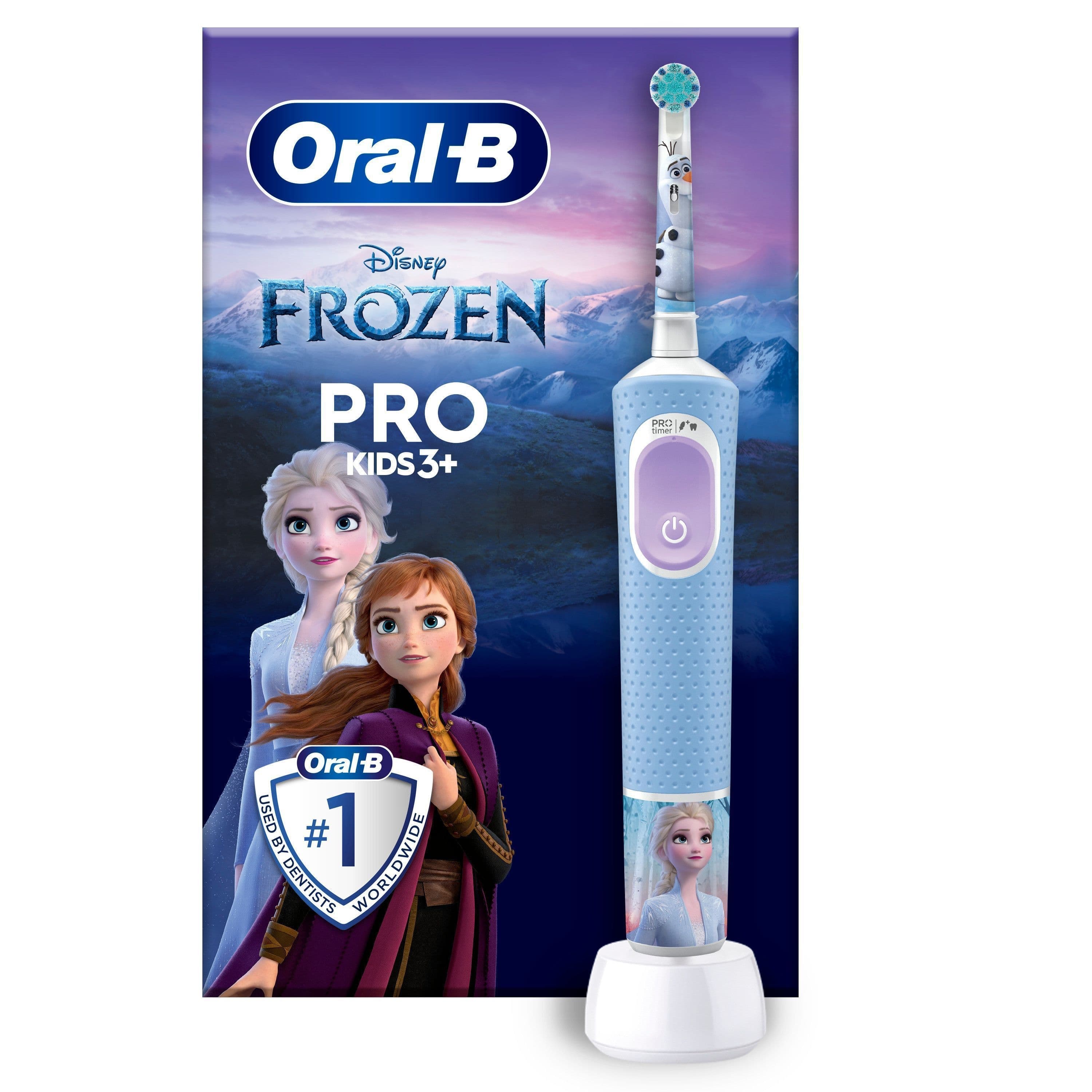 ORAL B KIDS BR DENTS ELECT 3ANS+ R NEIGES