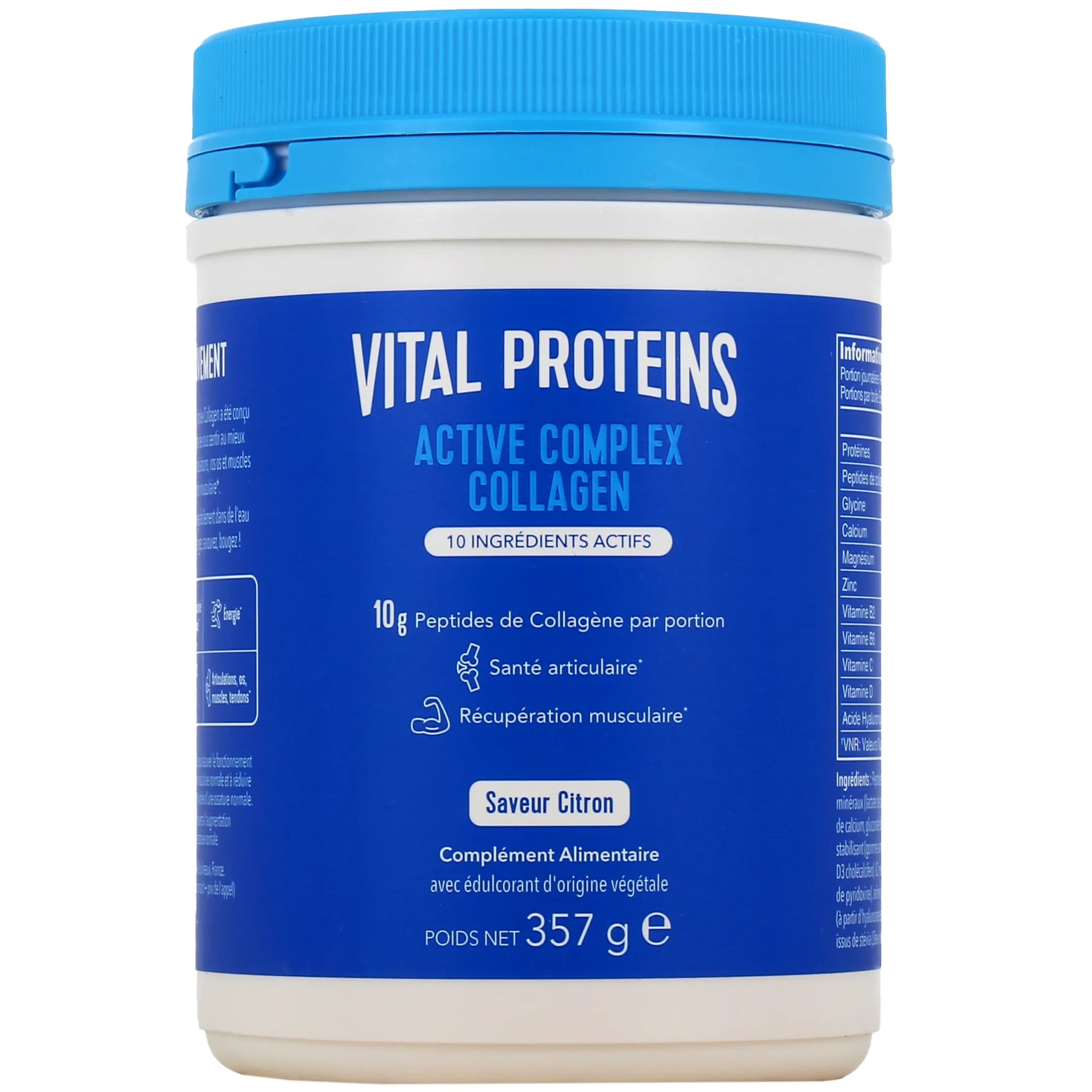 Nestlé Health Science VITAL PROTEINS ACTIVE COMPLEX COLLAGEN PDR P/357G
