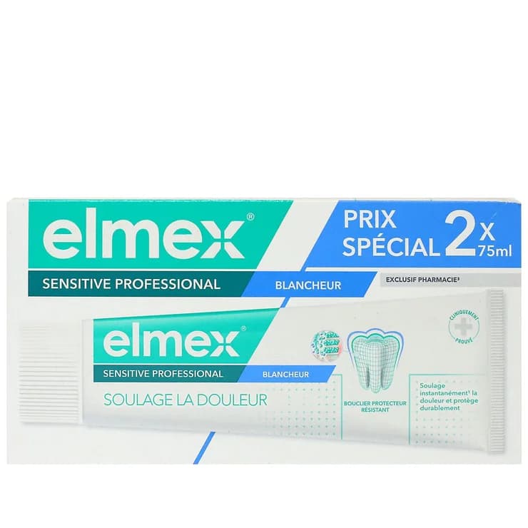 Colgate Palmolive ELMEX SENSITIVE PROFESS BLANC PATE DTF 2 SPEC