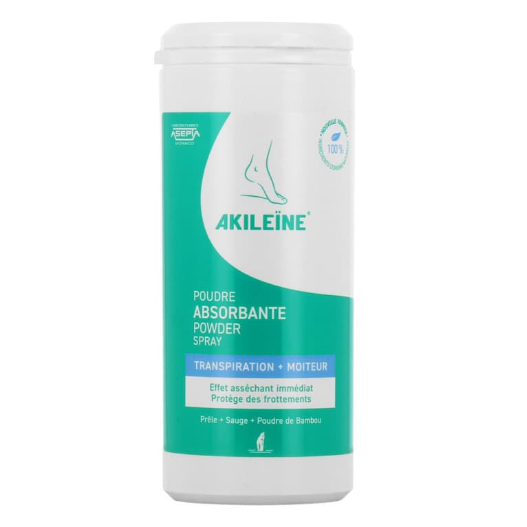 AKILEINE SOINS VERTS PDR ABSORB FROTTEM 75G
