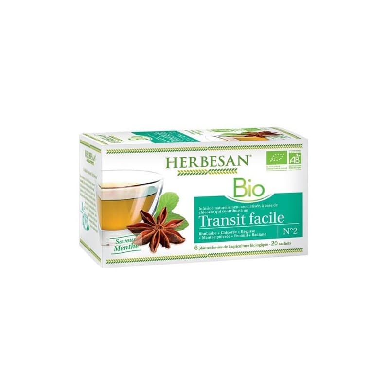 HERBESAN INFUS BIO TIS TRANSIT FACILE 20SACH