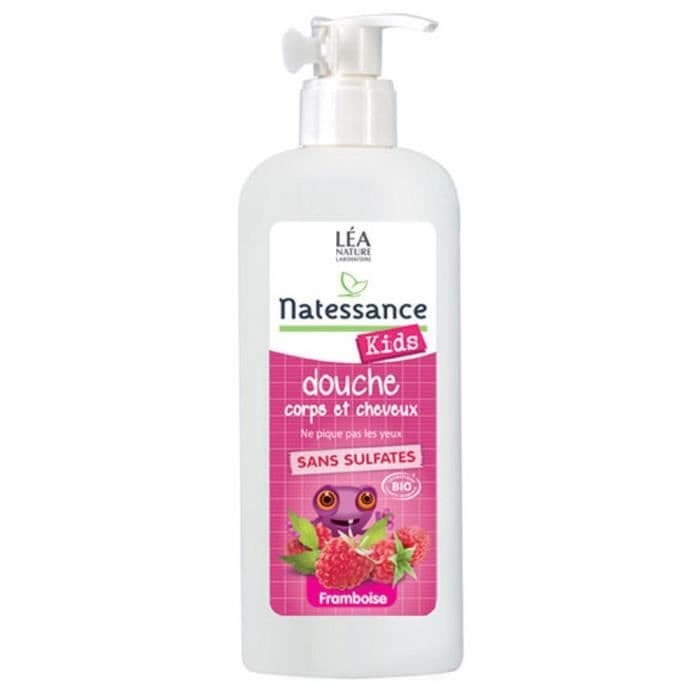 NATESSANCE KIDS BIO GEL DCHE FRAMBOISE 500ML