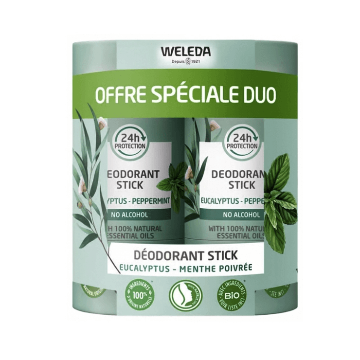 WELEDA DEODORANT EUCALYPTUS STICK 2X50G