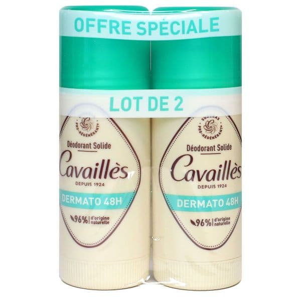 Rogé Cavaillès CAVAILLES DEO DERMATO DEOD 48H 2ST/40ML
