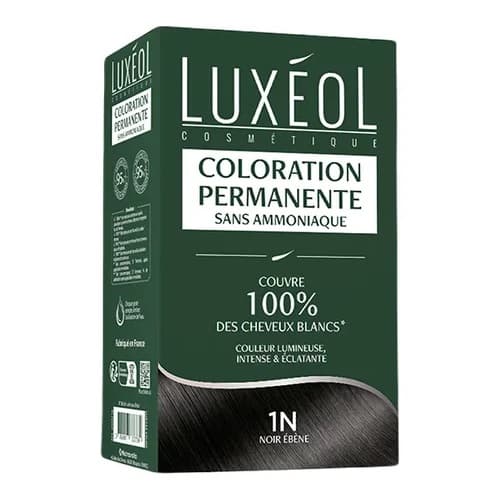 LUXEOL KIT COLORATION 1N NOIR EBENE
