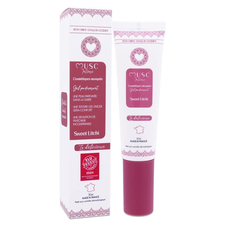 MUSC INTIME LA DELIC GEL PARF LITCHI T/30ML
