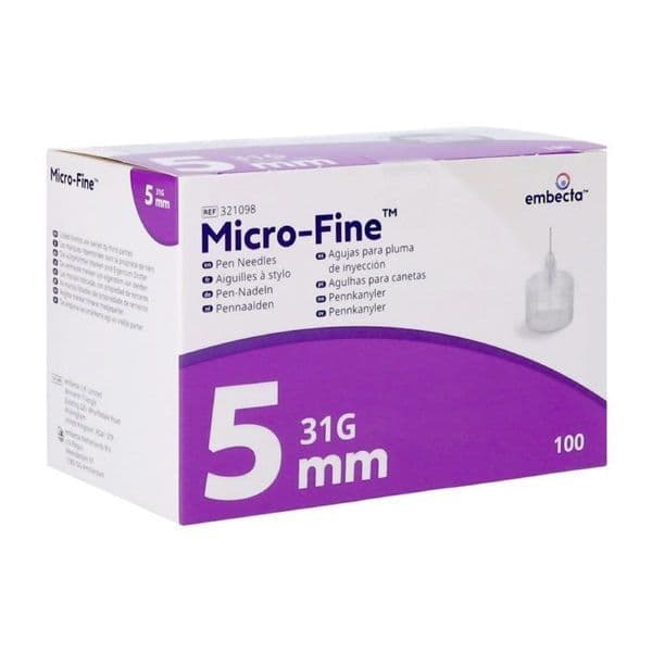 BD ULTRA-FINE AIG STYLO INJECT 5MMX31G B/7