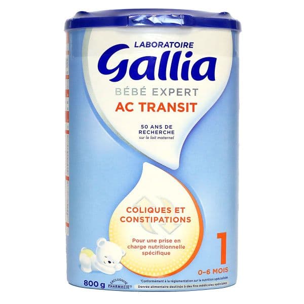 Blédina GALLIA BB EXP AC TRANSIT 1 LAIT PDR B/800G