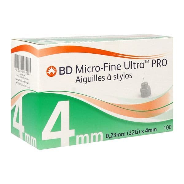 Embecta BD MIC-FIN ULT PR AIG STYL INJ 4MMX32G B/100