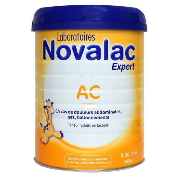 NOVALAC EXPERT AC 0-36 MOIS LAIT PDR B/800G