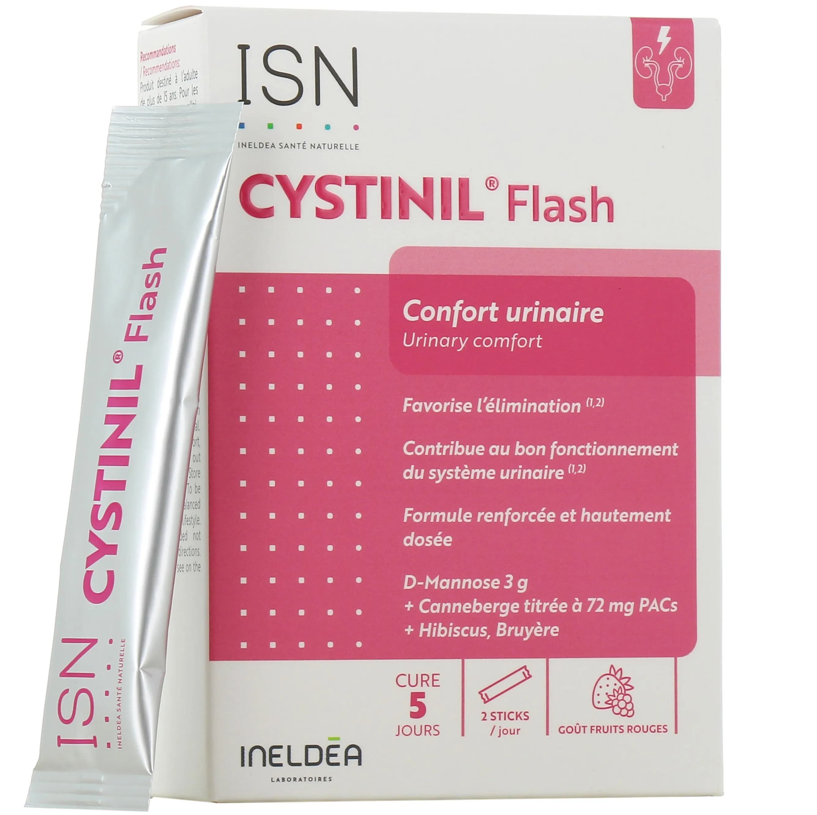 CYSTINIL FLASH PDR CONF URIN 10ST