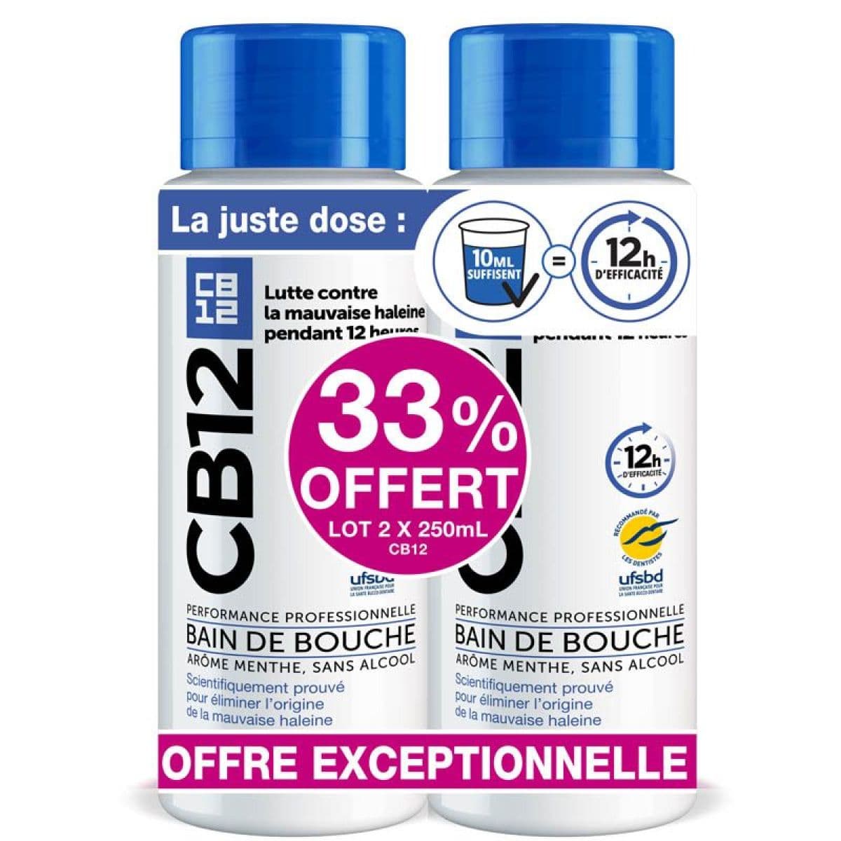 CB 12 BAIN BCH MENTHE SS ALC 2FL/250ML