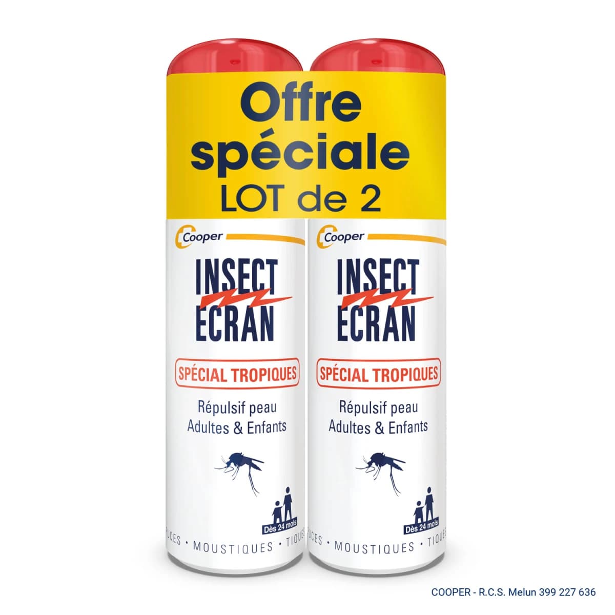 INSECT TROPIQ AD/ENF 75ML
