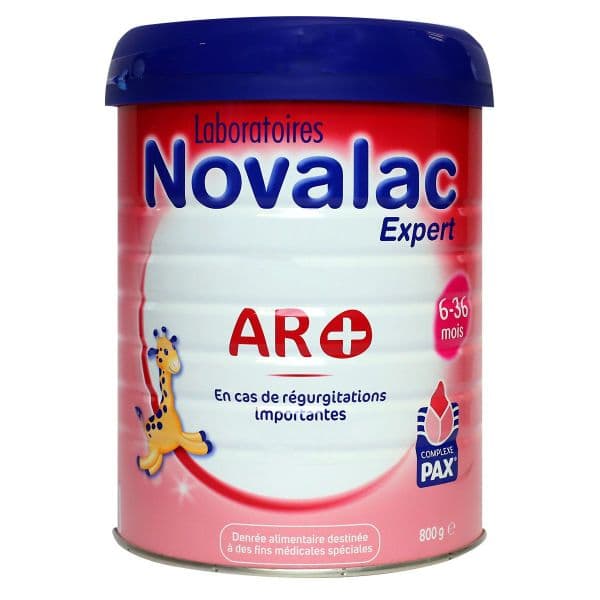NOVALAC EXPERT AR + 6-36 MOIS LAIT PDR B/800G