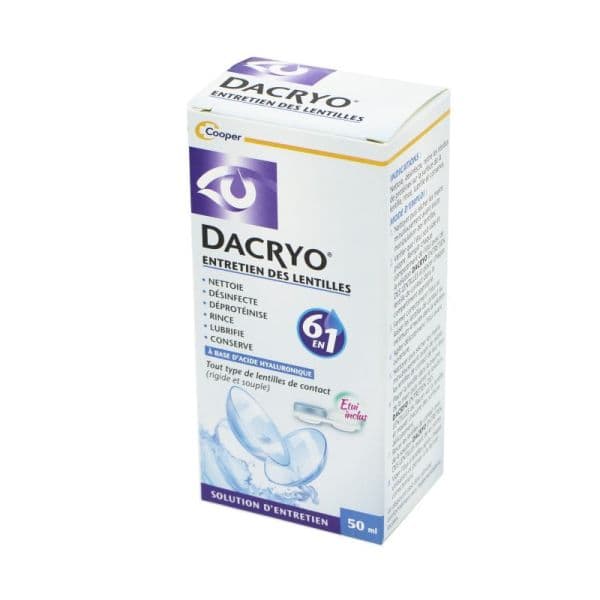 Cooper_Réseau Soin DACRYOLENS S LENT ENTRETIEN FL/50ML