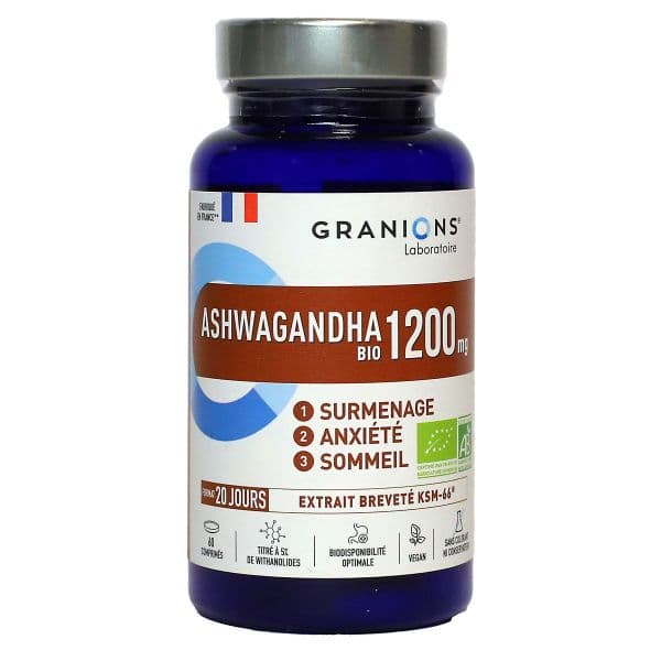 GRANIONS PILUL STRESS ASHWAGANDHA CPR PILUL/60