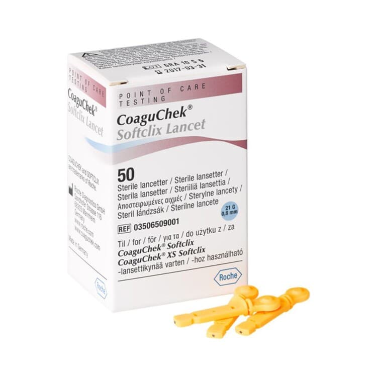 COAGUCHEK SOFTCLIX LANCETTE MESURE INR B/50