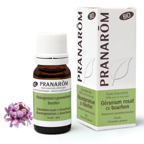 Pranarôm PRANAROM HLE ESS BIO GERANIUM BOURBON FL/10ML