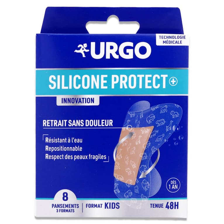 Urgo URGO PROTECT+ PANS SILIC KIDS B/8