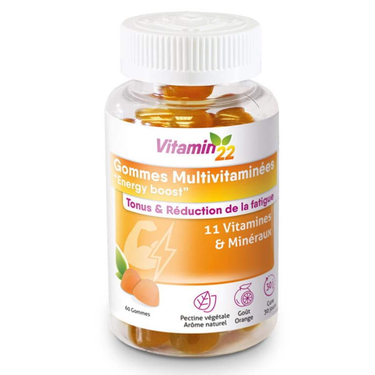 VITAMIN22 GOM MULTIVIT 60GOM (+15ANS)