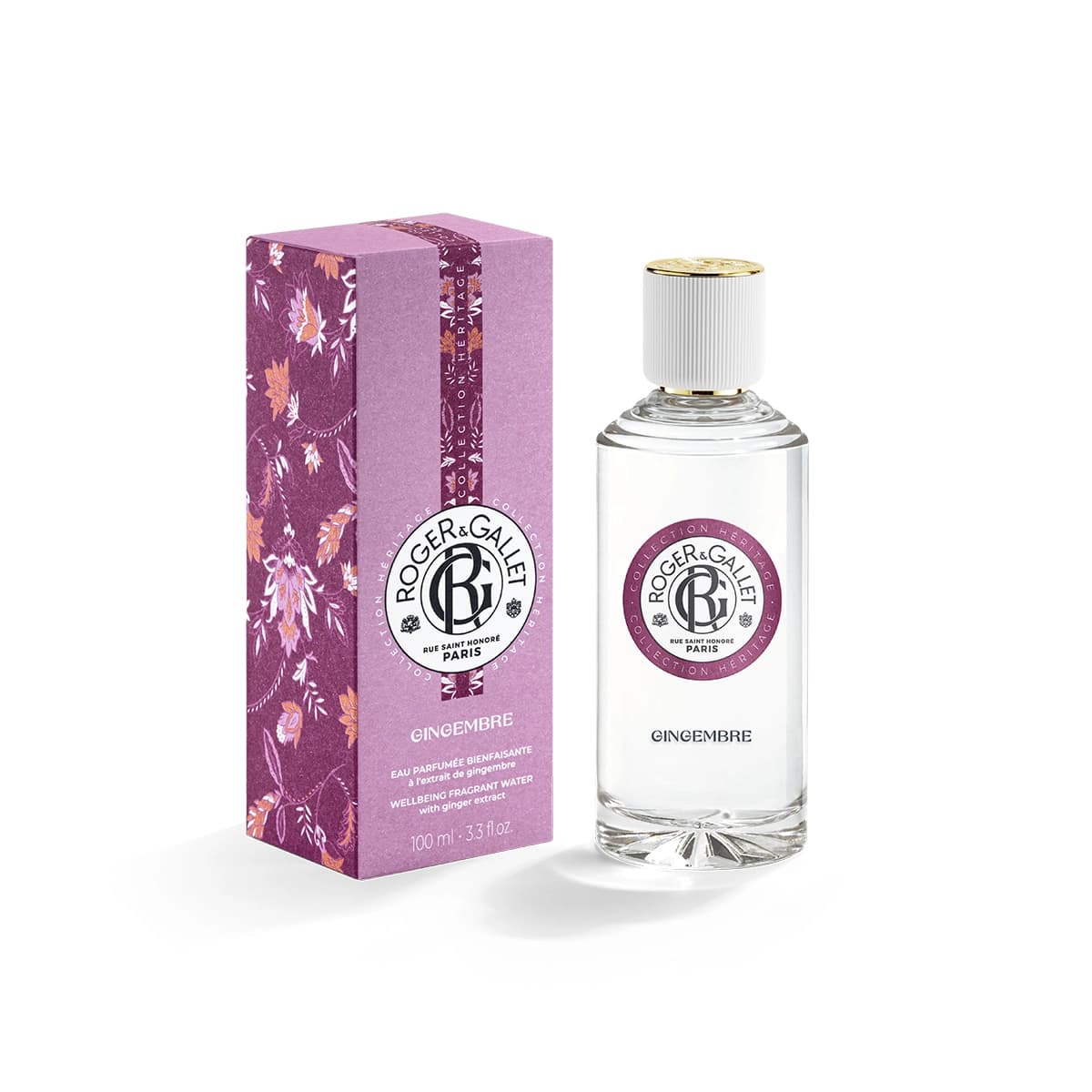 R GALLET GINGEMBRE EAU PARF BIENF FL/100ML