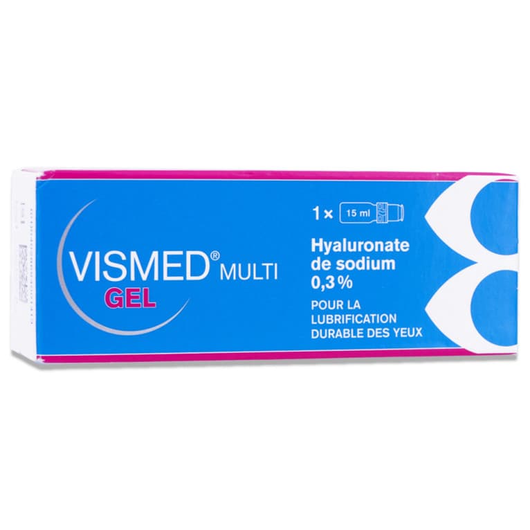 VISMED GEL MULTI S OCUL STER LUBRIF FL/15ML
