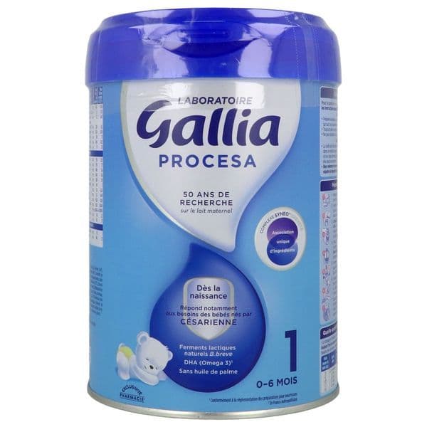GALLIA PROCESA 1 LAIT PDR B/800G