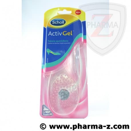 Cooper_Réseau Soin SCHOLL ACTIVGEL SEMELLE CHAUSS TALON PAIRE