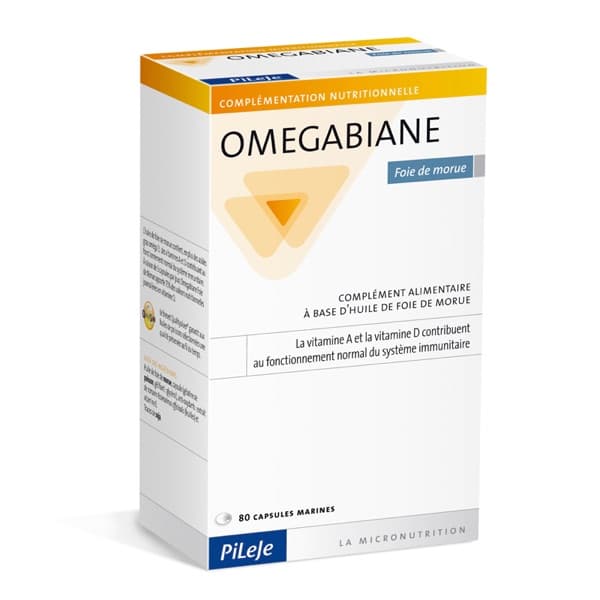 OMEGABIANE HLE FOIE MORUE CAPS B/80
