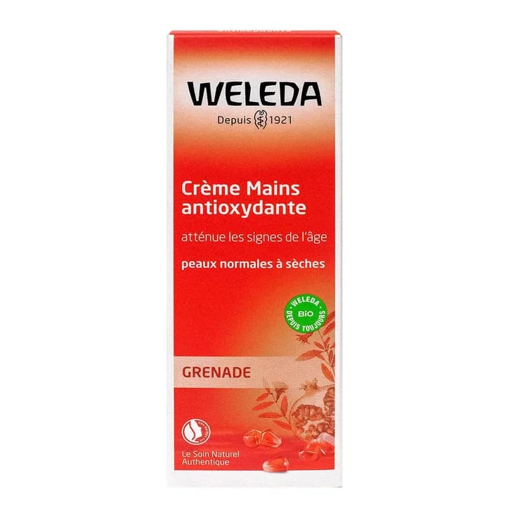 Weleda WELEDA SOINS CORPS CR MAINS ANTIOX GRENA 50ML