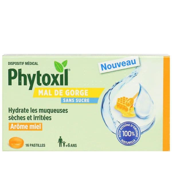 PHYTOXIL MAL GORGE PAST MIEL B/16