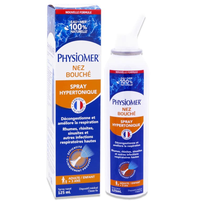 PHYSIOMER NEZ BOUCHE S NAS HYPERT SPR/125ML