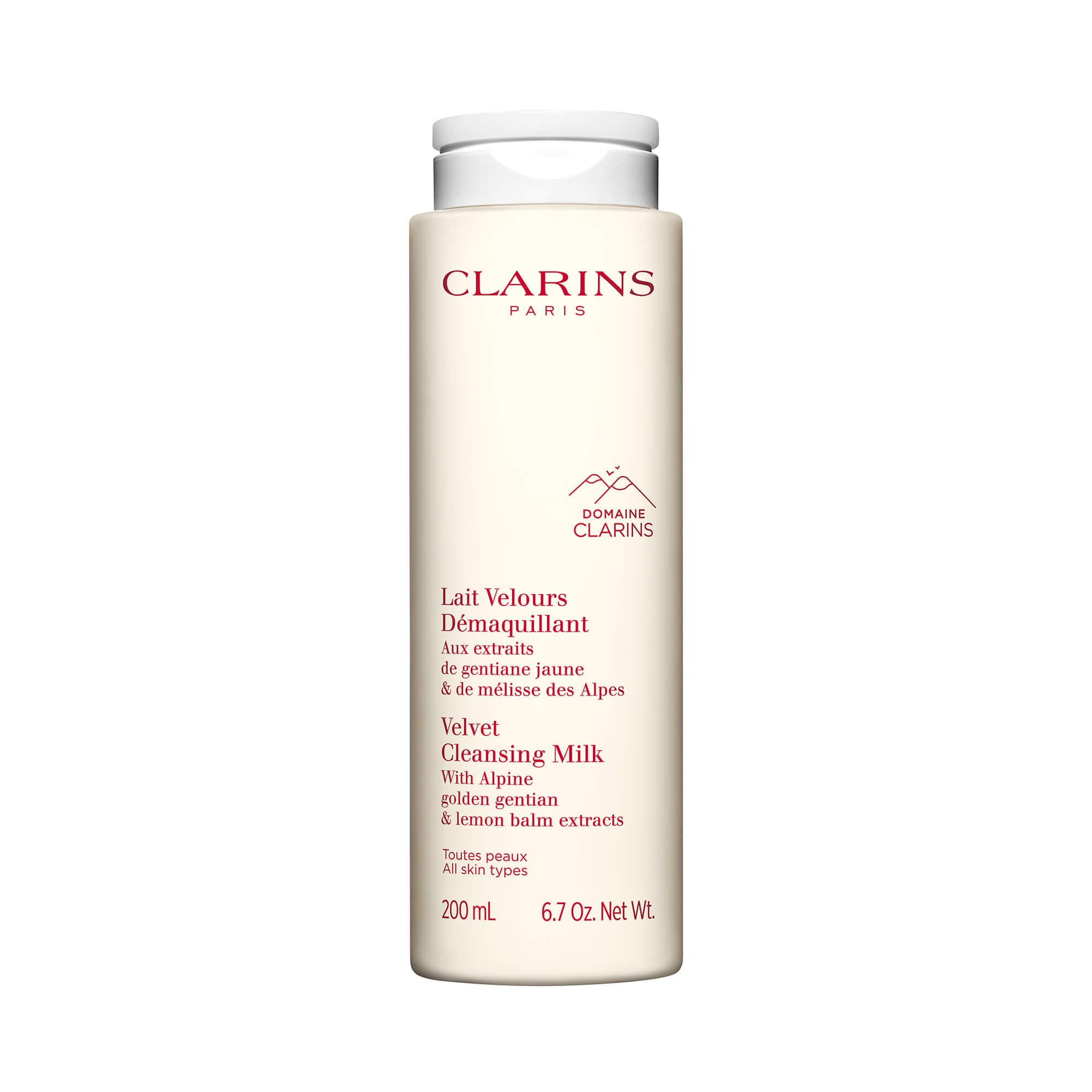 CLARINS LAIT VELOURS DEMAQ TOUTE P FL/200ML